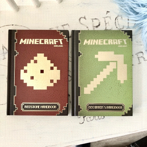 Minecraft, Redstone Handbook, Minecraft, Beginners Handbook, Set of 2, Hardcover